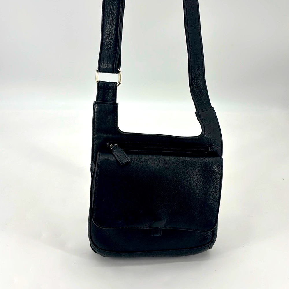 Vintage Y2K Genuine Leather Hipster Streetwear Satchel Crossbody Messenger Bag